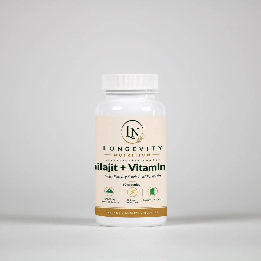 Shilajit + Vitamin B6 - 60 Capsules
