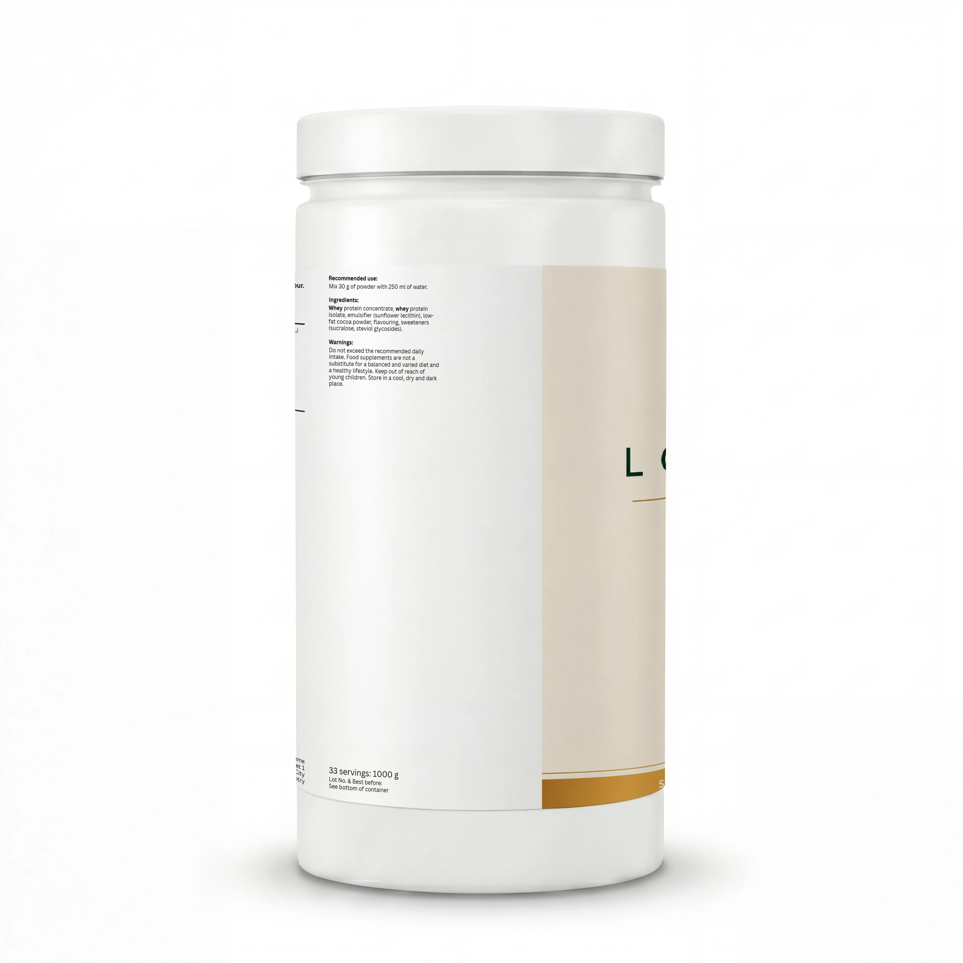 Whey Protein Chocolate 1kg