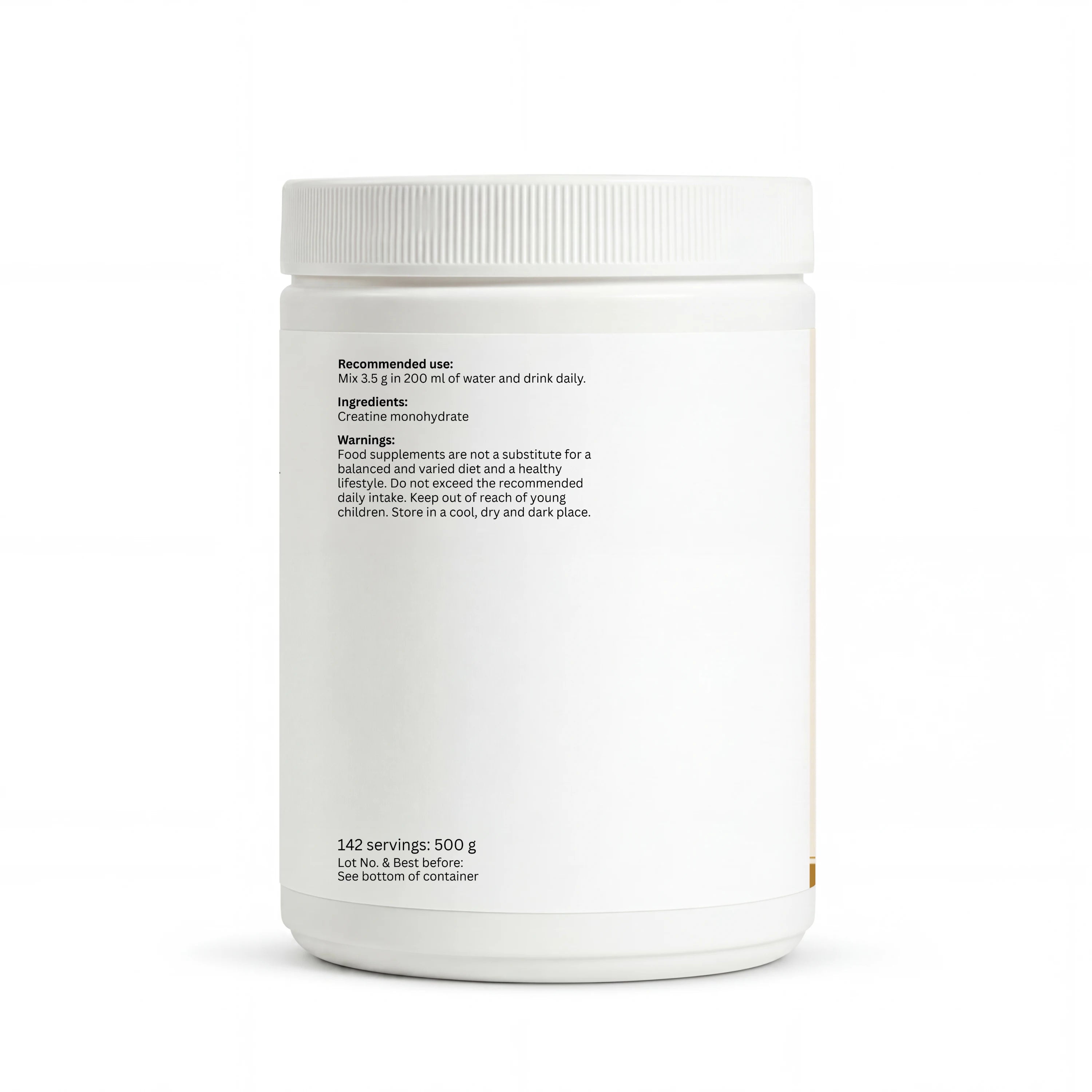 Creatine Monohydrate – 500g