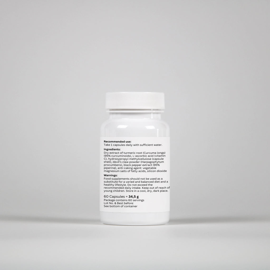 Turmeric + Black Pepper - 60 Capsules