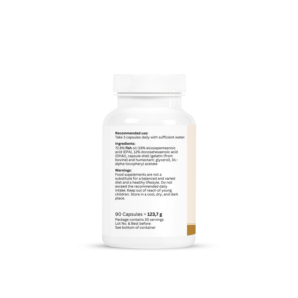 Omega-3 + Vitamin E – 90 Capsules