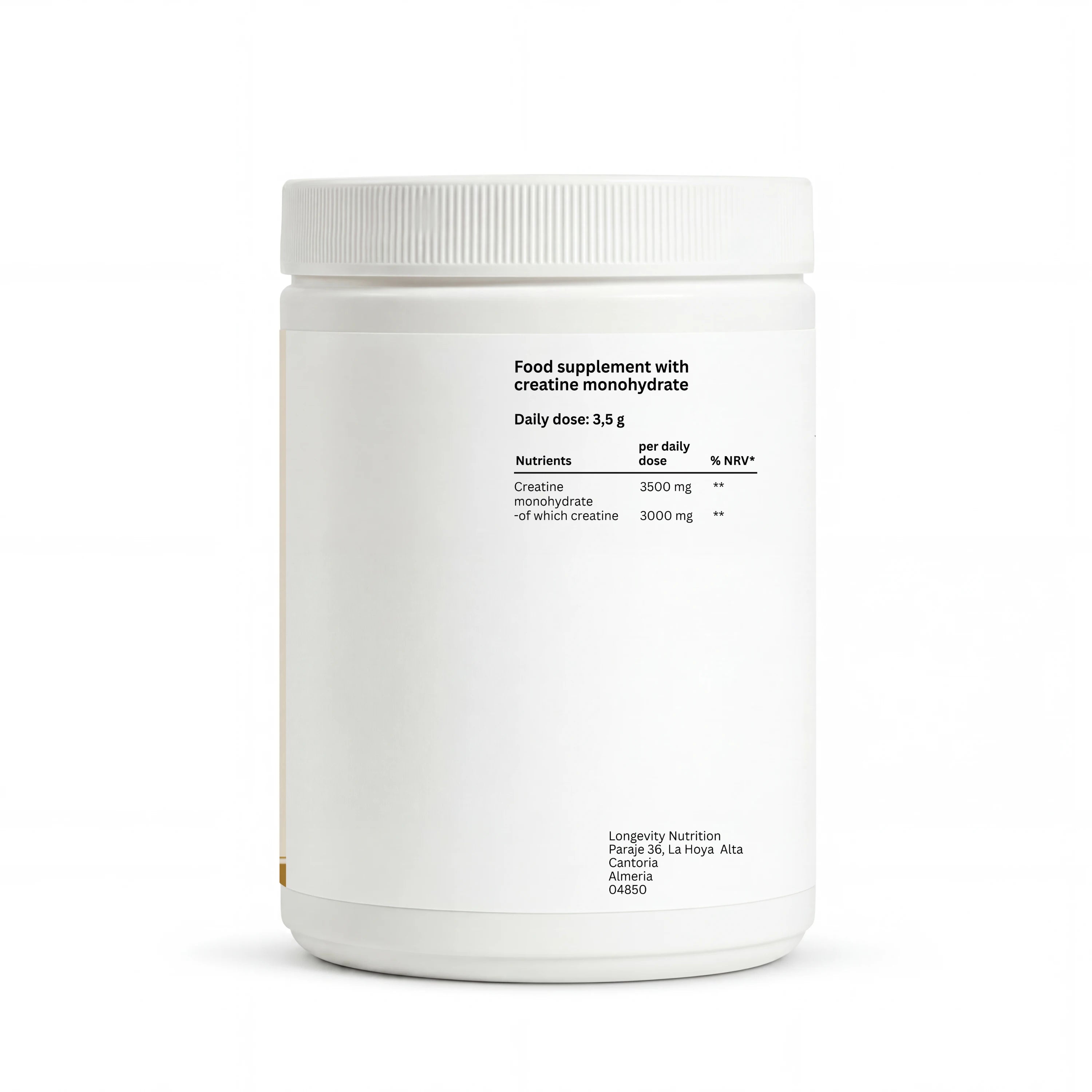Creatine Monohydrate – 500g