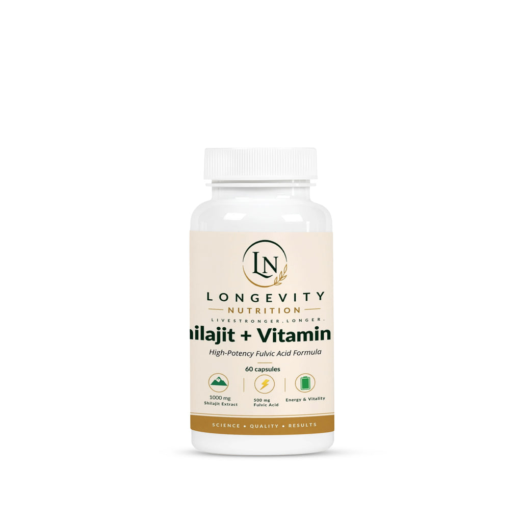 Shilajit + Vitamin B6 - 60 Capsules