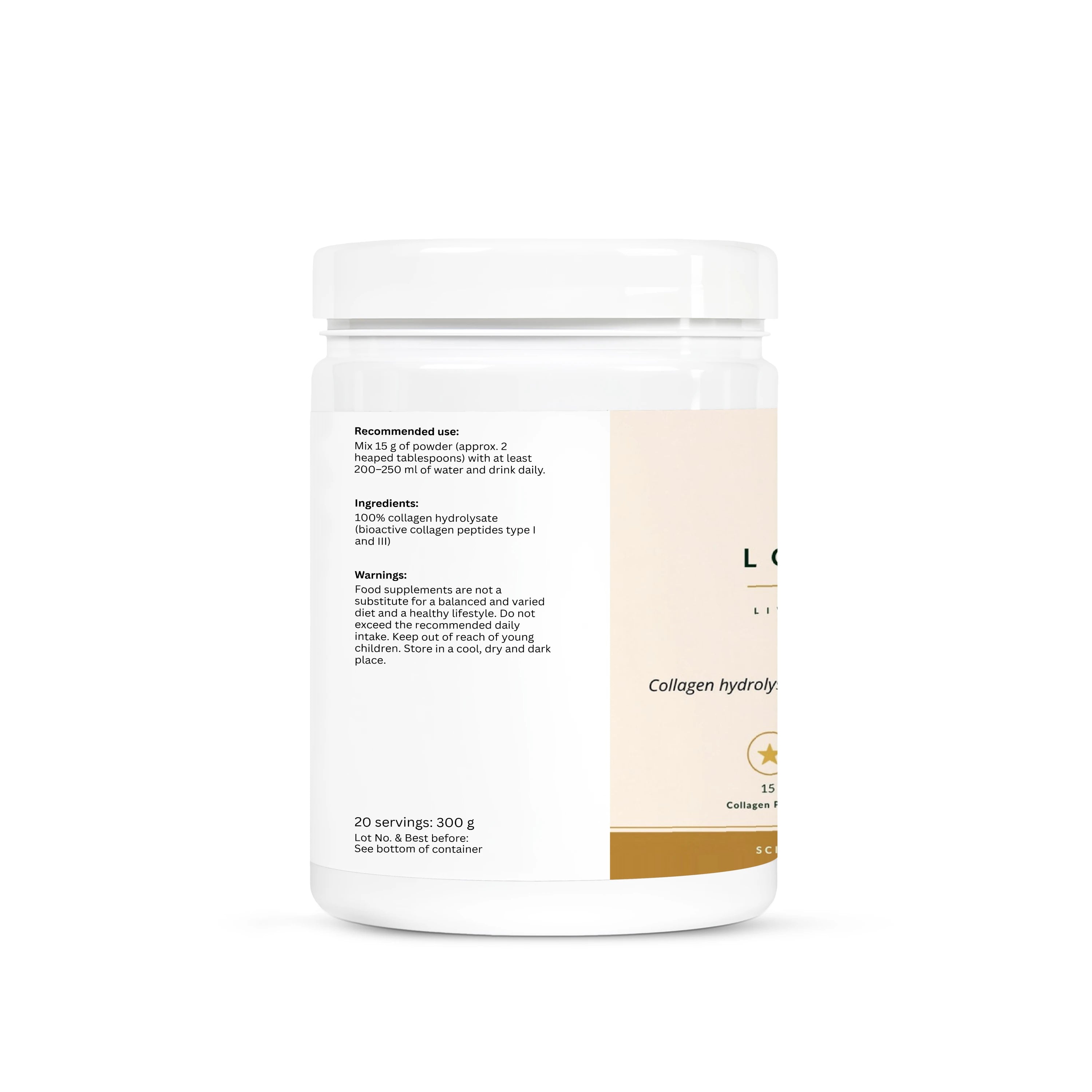 Collagen Hydrolysate – 300g