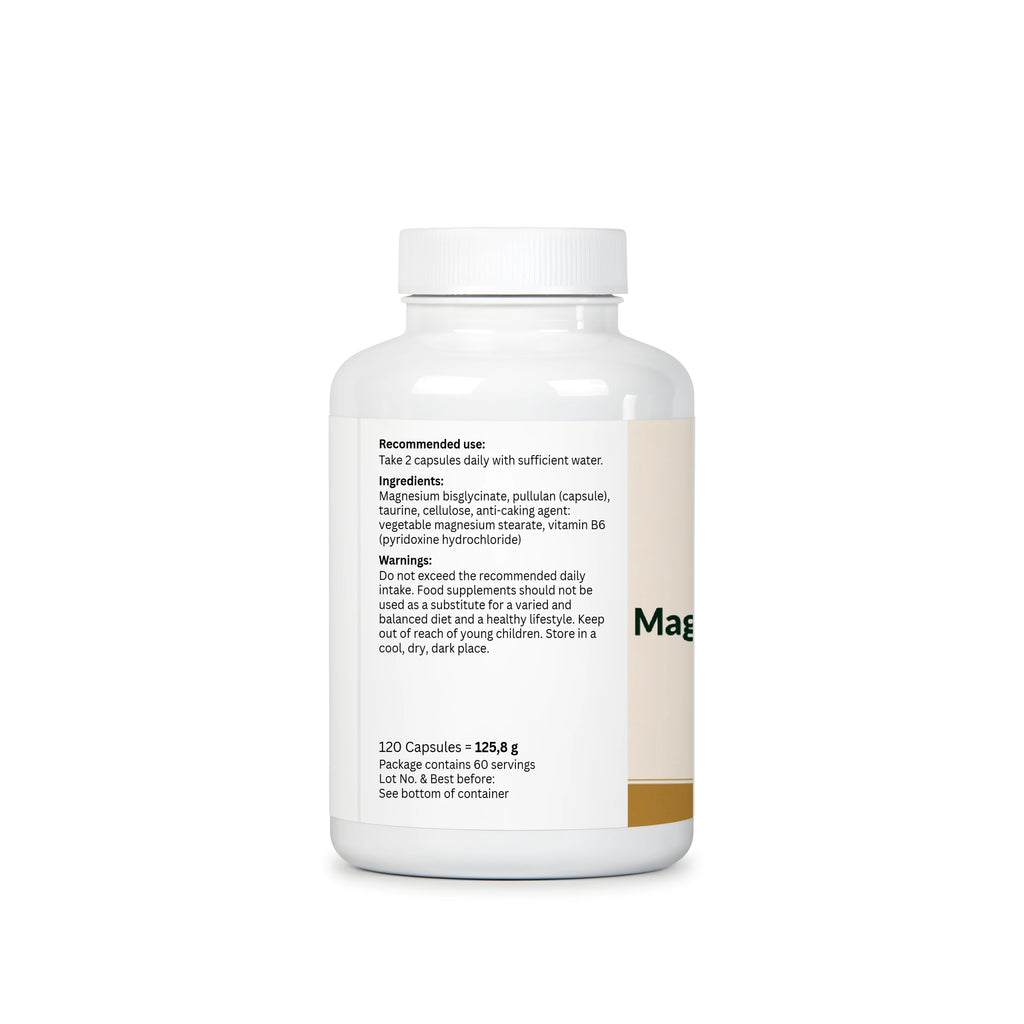 Magnesium Bisglycinate - 120 Capsules