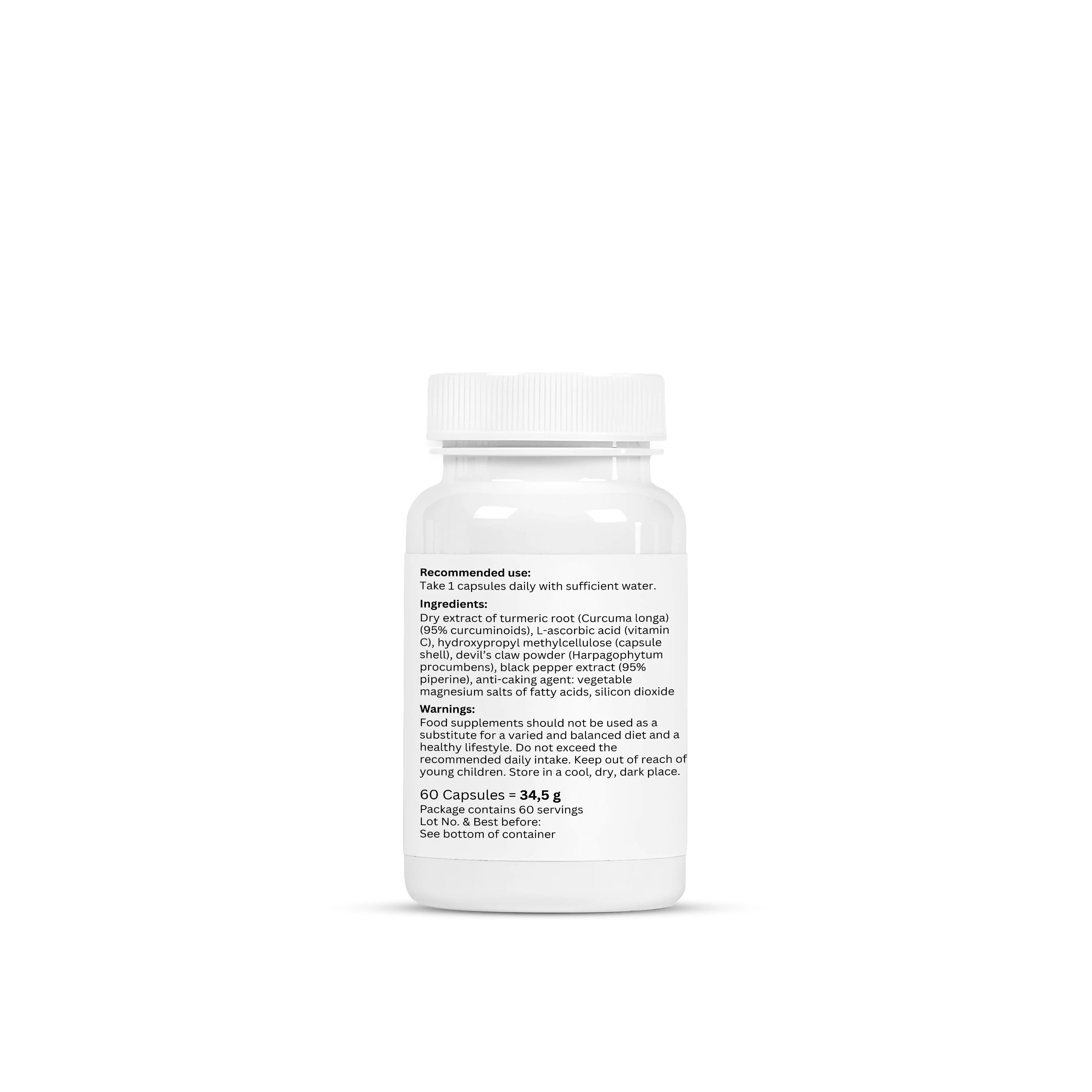Turmeric + Black Pepper - 60 Capsules