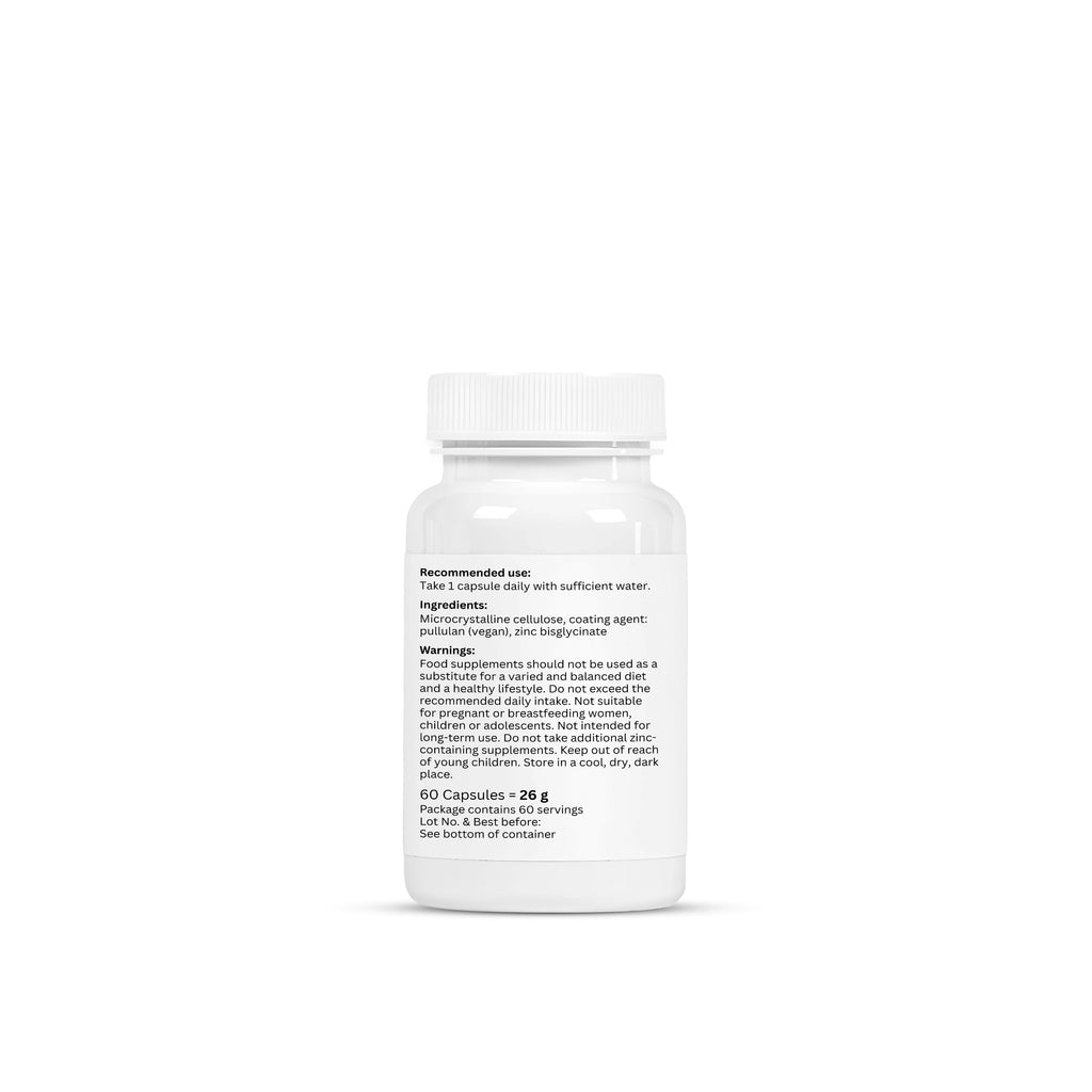 Zinc Bisglycinate – 60 Capsules