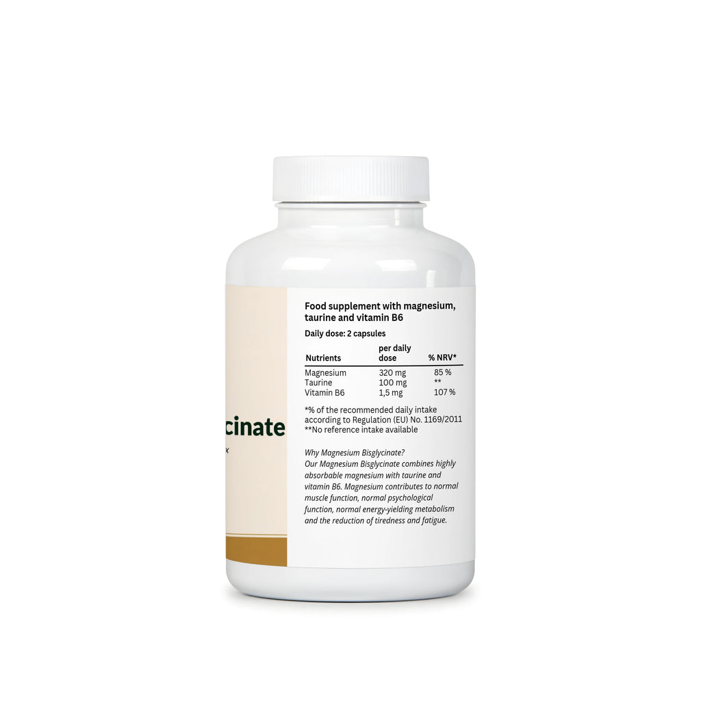 Magnesium Bisglycinate - 120 Capsules
